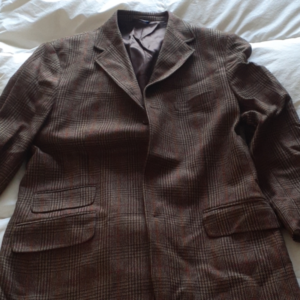 Ermenegildo Zegna men's 3 button blazer 42L